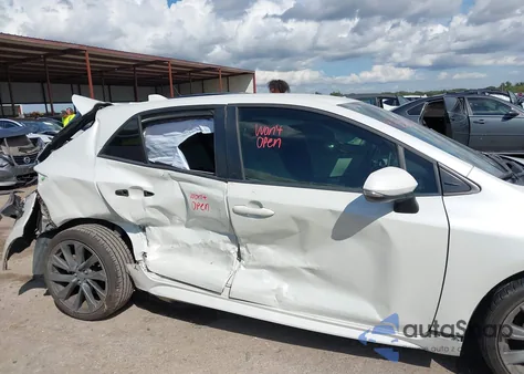 2019 Toyota Corolla Xse z USA, uszkodzony, nr VIN JTNK4RBE9K3012087